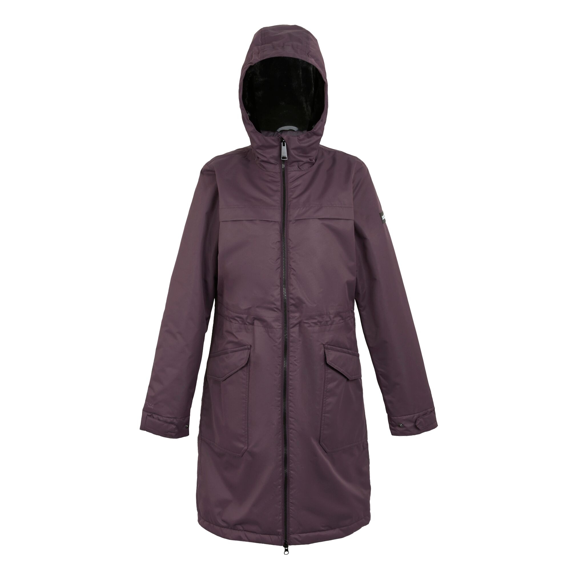 Women's Romine II Waterproof Parka Jacket | Deep Plum Black