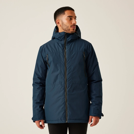 Men's Larrick Waterproof Insulated Jacket | Navy Fox