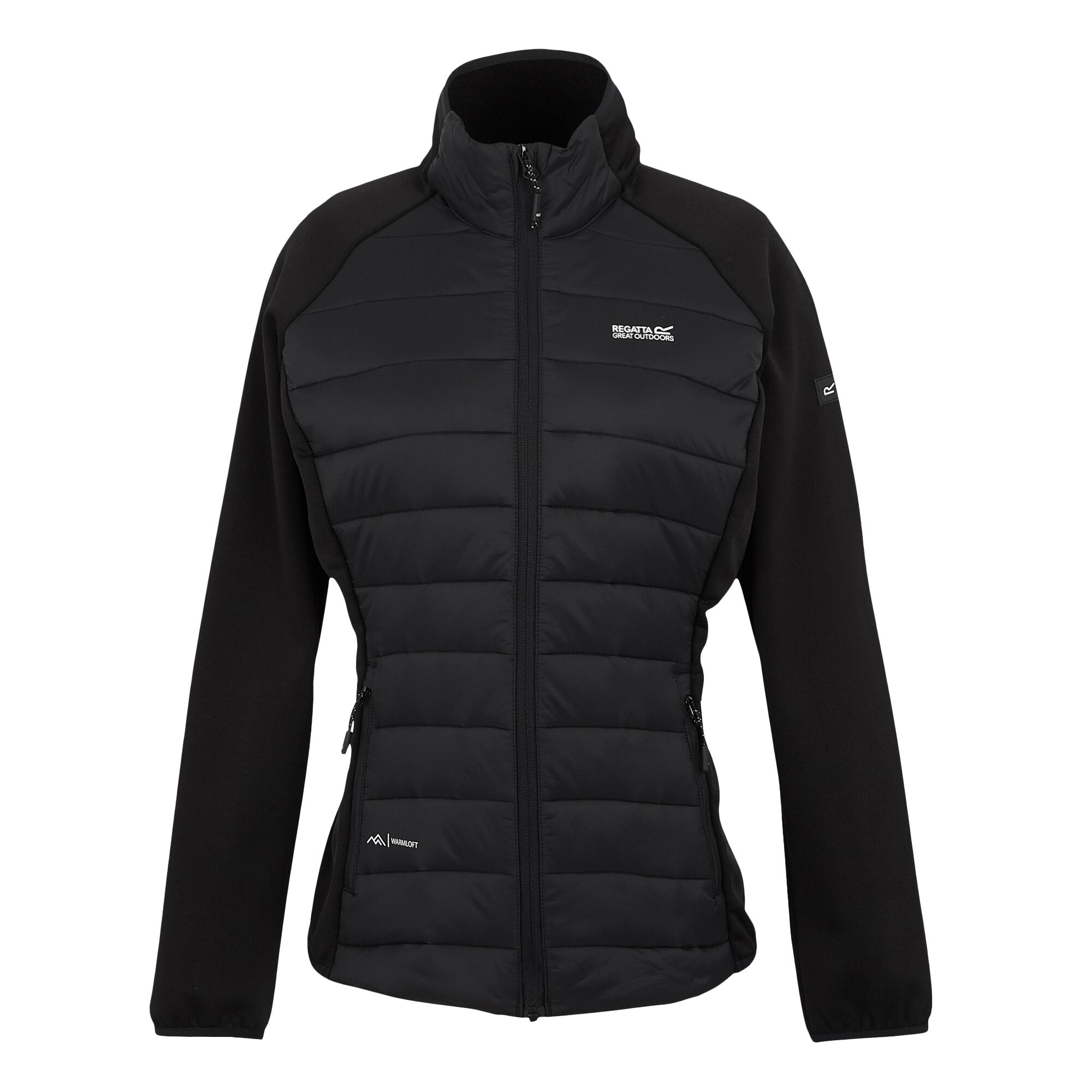 Women's Clumber V Hybrid Jacket | Black