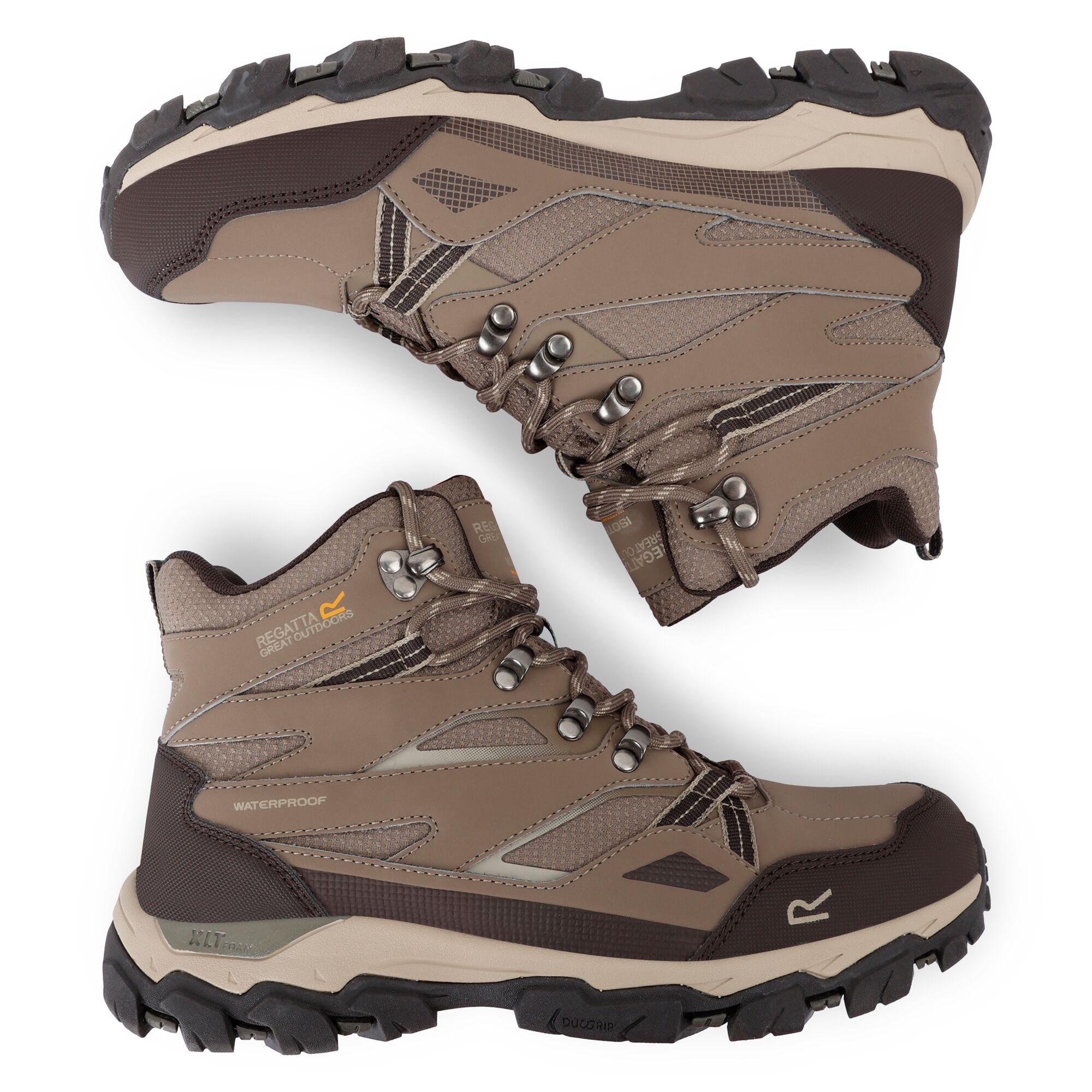 Women's Holcombe III Walking Boots | Walnut White Pepper