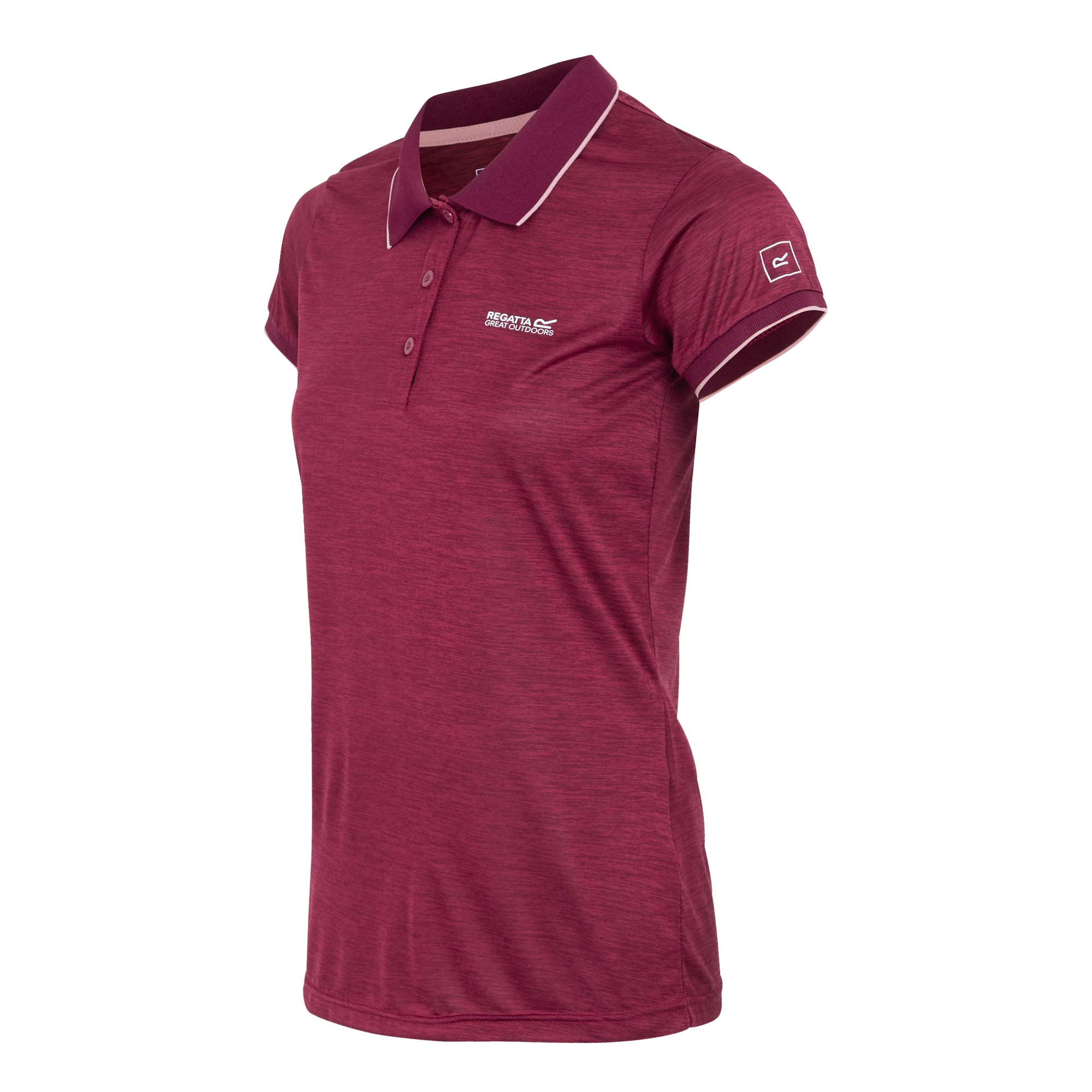 Women's Remex II Active Polo Shirt | Beaujolais
