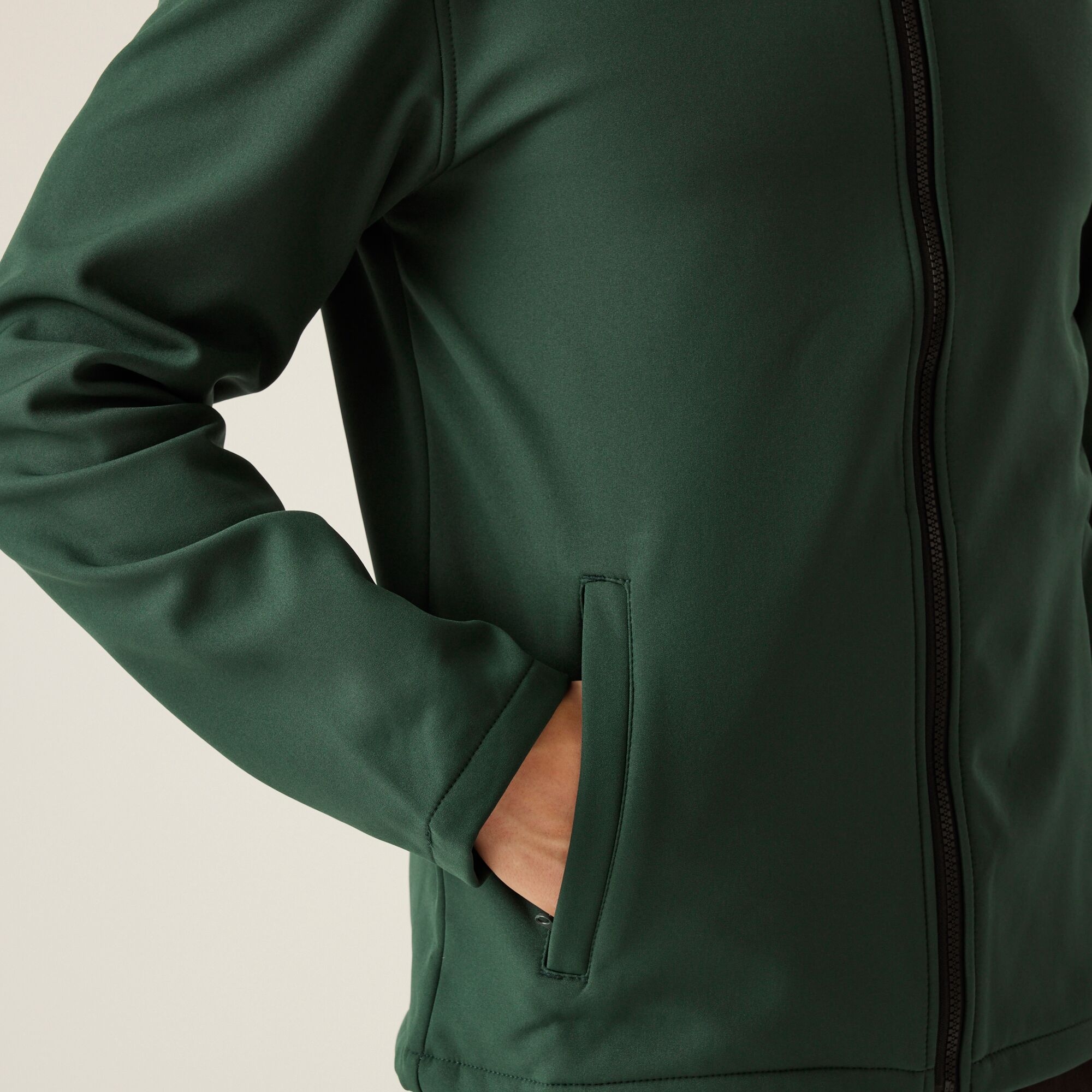 Men's Ablaze Printable Softshell Jacket | Dark Spruce Black