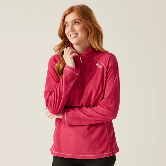 Women's Montes Lightweight Half-Zip Fleece | Wisteria Lilac Thistle