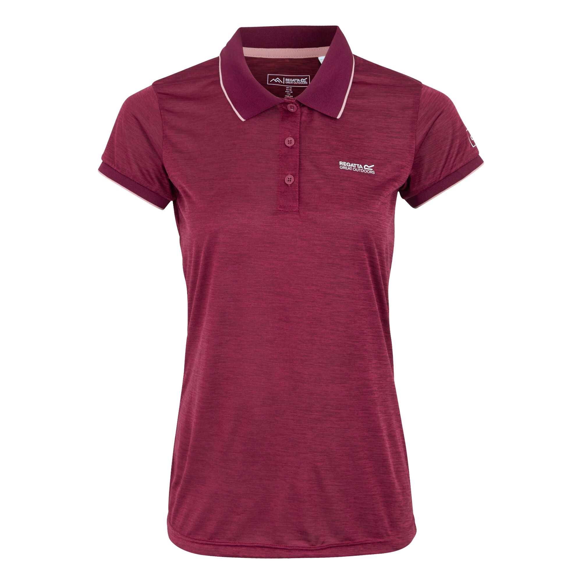 Women's Remex II Active Polo Shirt | Beaujolais