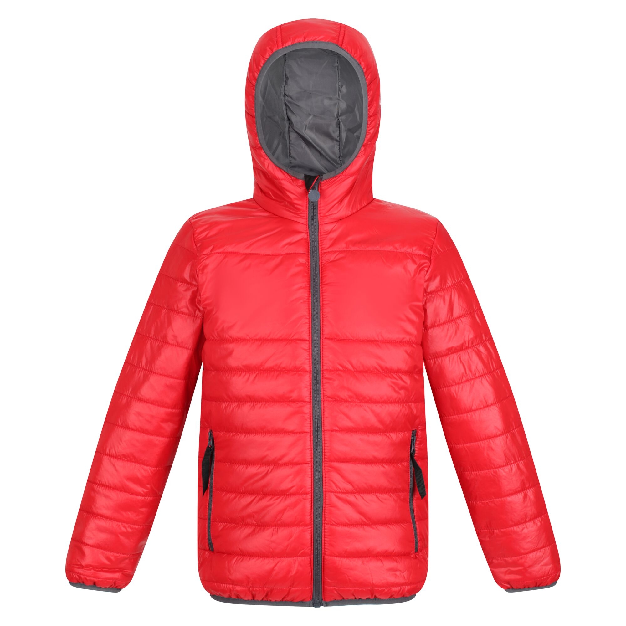 Kids' Stormforce Thermal Insulated Hooded Jacket | Classic Red