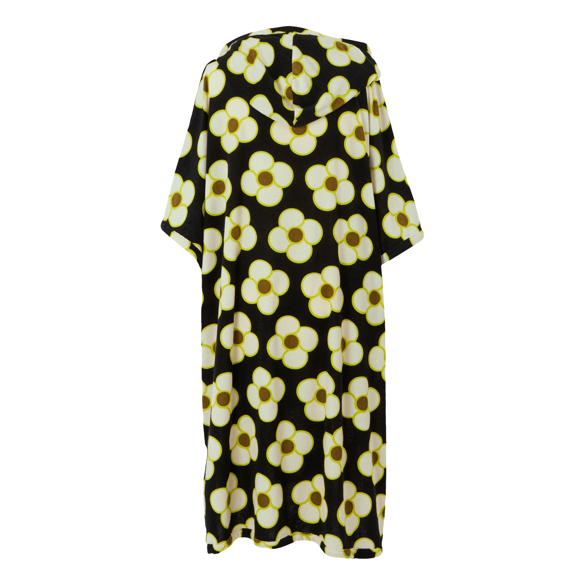 Orla Kiely Towelling II Robe | Spinning Flower Black