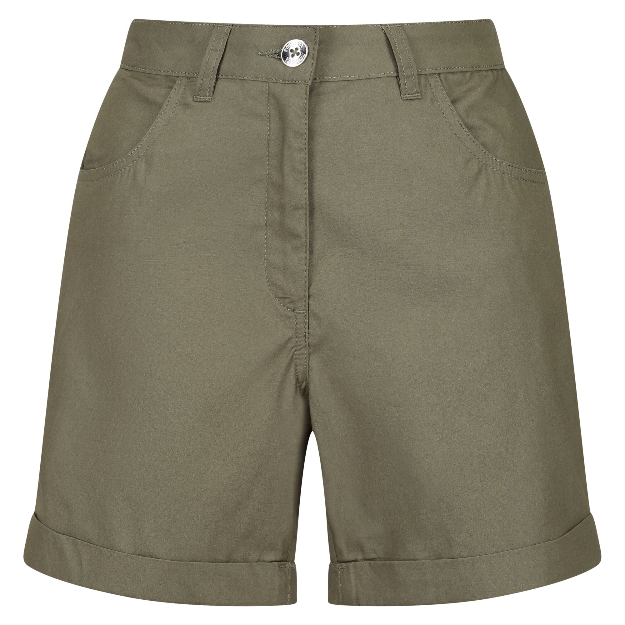 Women's Pemma Casual Chino Shorts | Four Leaf Clover