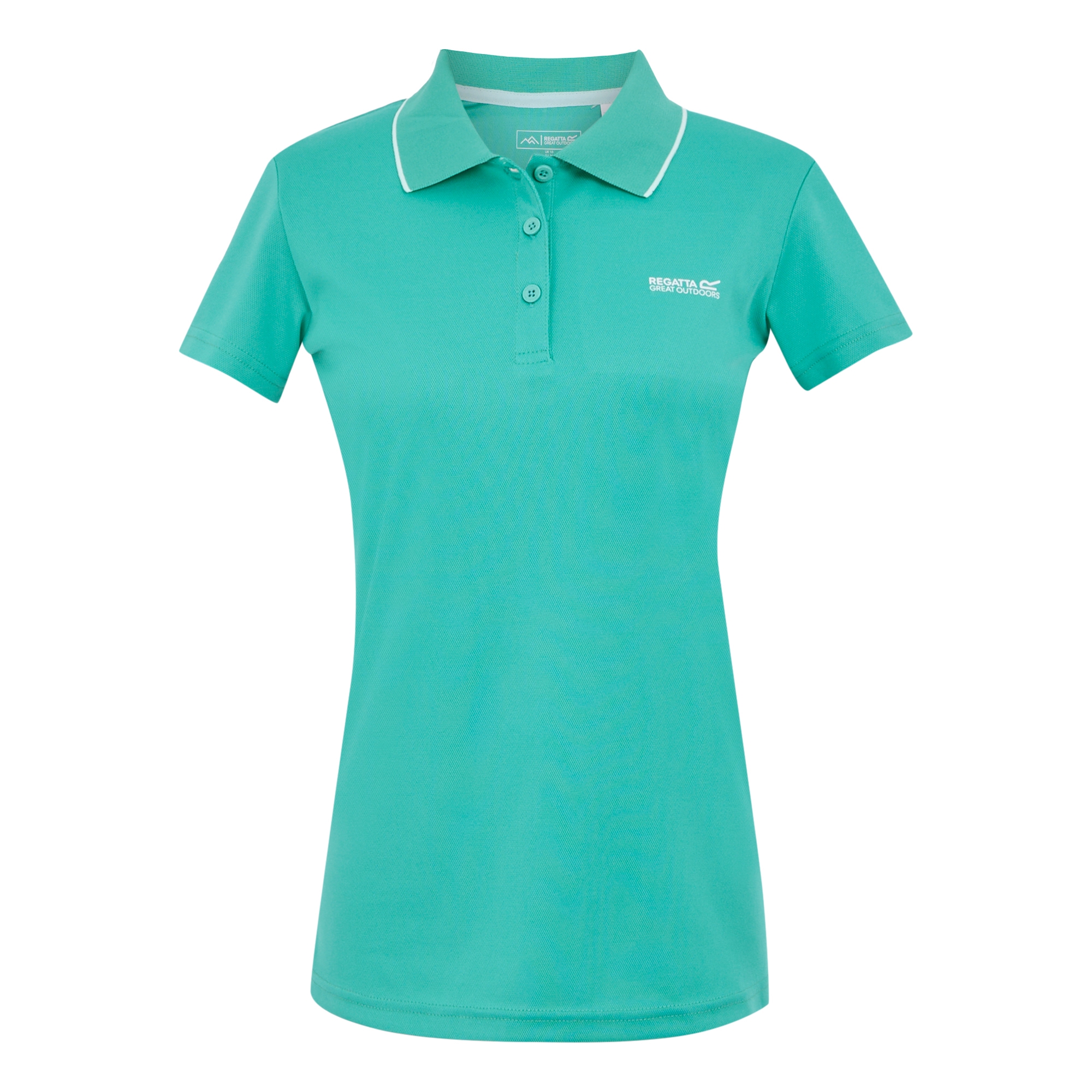 Women's Maverick V Active Polo Shirt | Turquoise Icy Morn