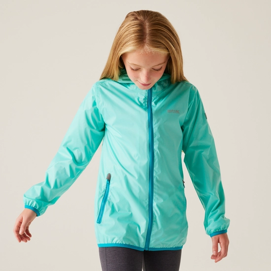 Kids' Lever II Waterproof Packaway Jacket | Peach Bloom