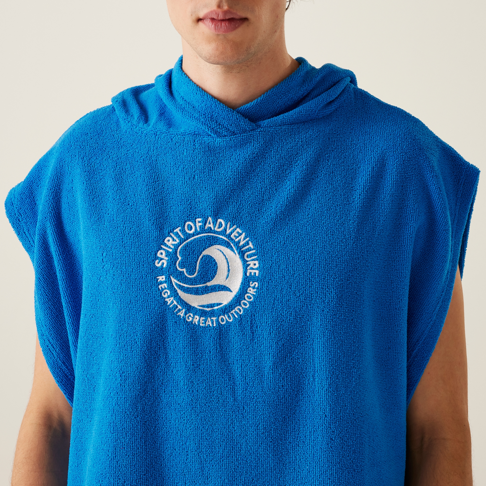 Adult's Towel Robe | Oxford Blue