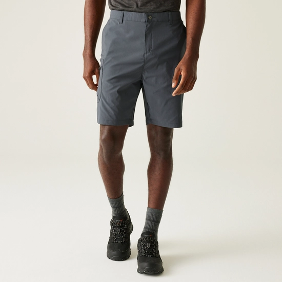 Men's Dalry Multi Pocket Shorts | Silver Grey