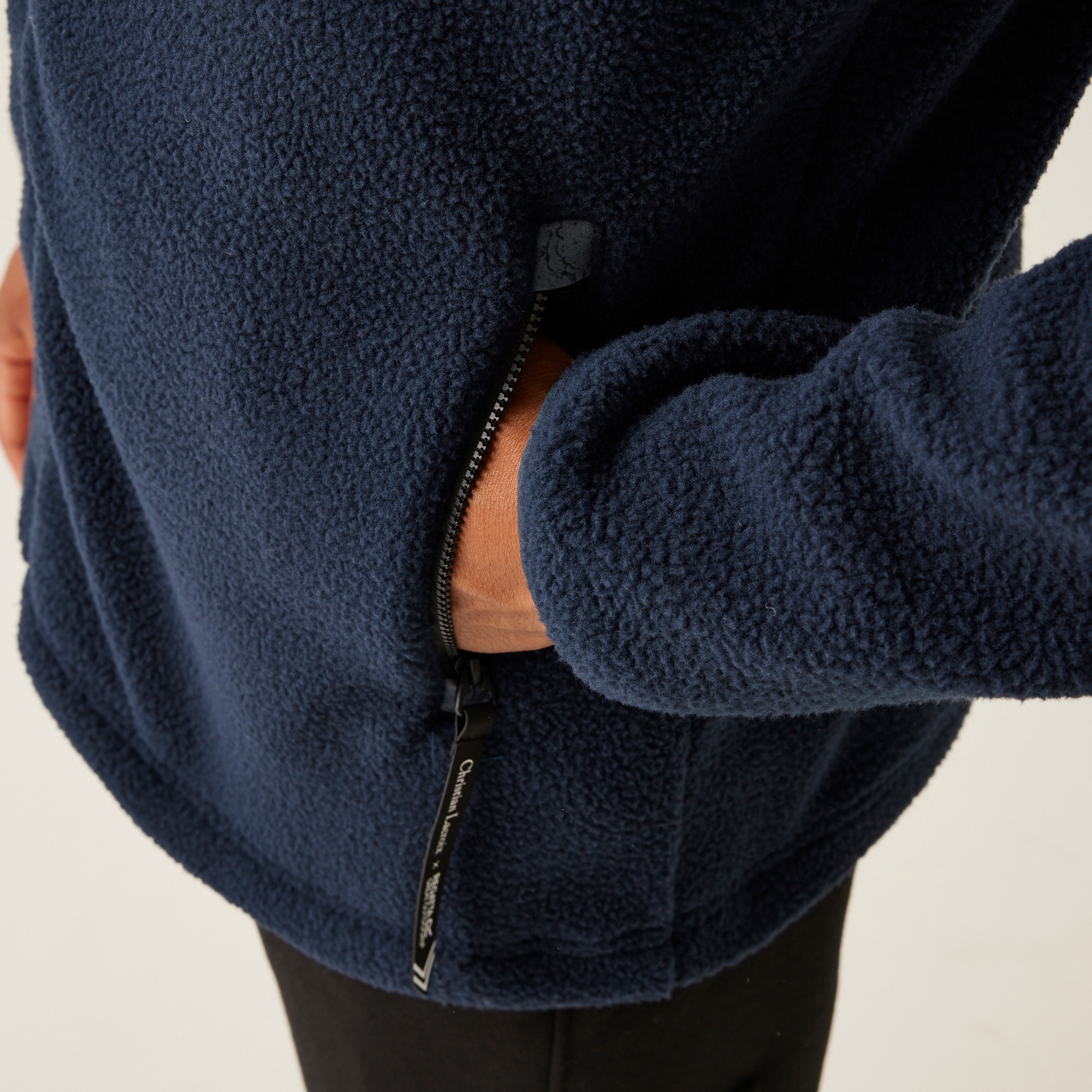 Christian Lacroix - Men's Valensoles Fleece | Navy Bain De Minuit Print