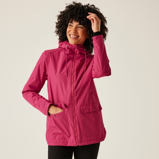 Women's Broadia Waterproof Jacket | Deep Pink