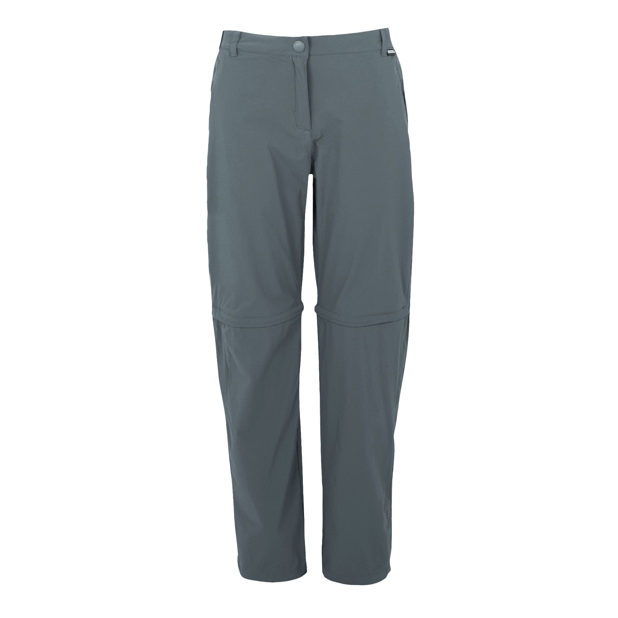 Women's Travel Light II Zip Off Packaway Trousers | Seal Grey