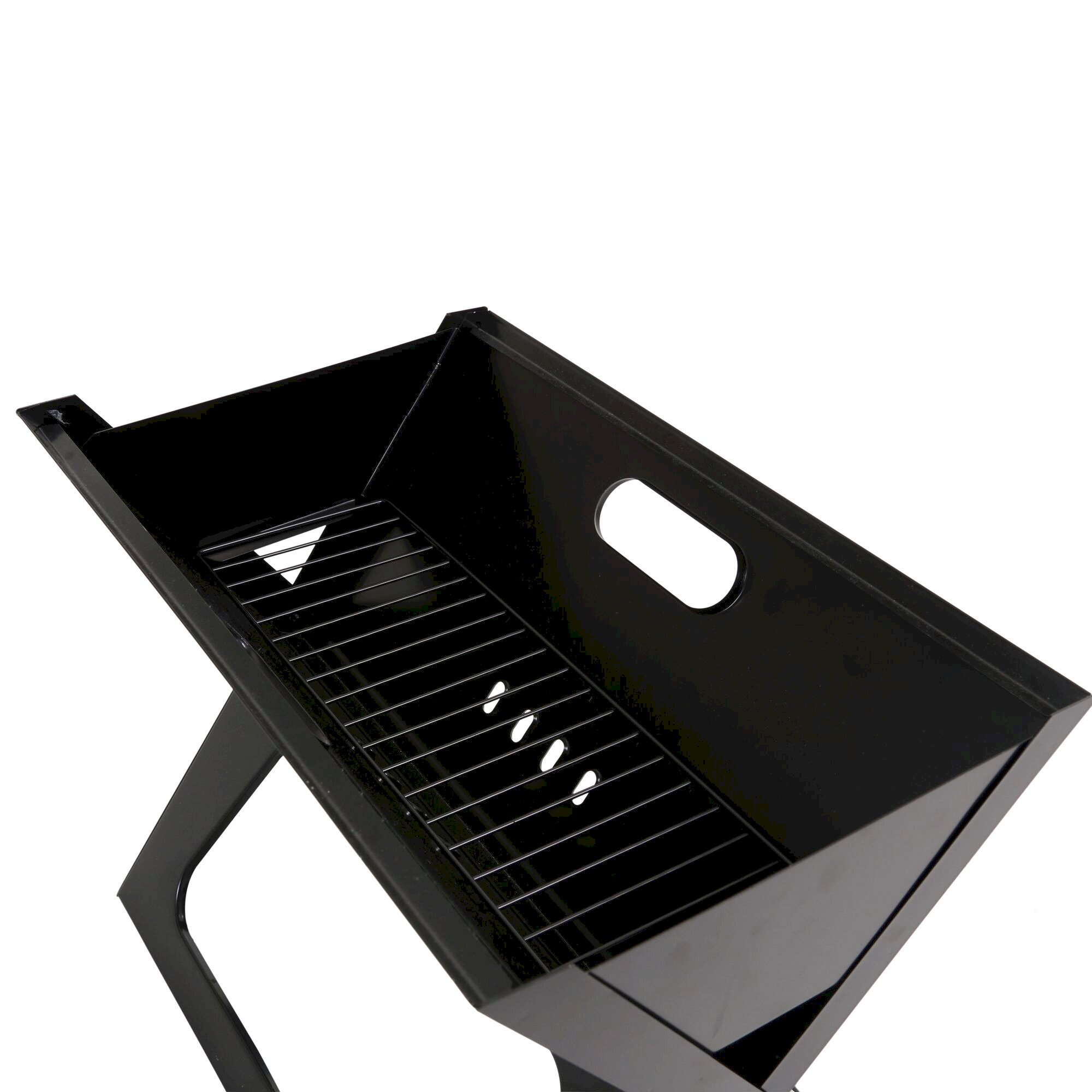 Fold Away BBQ Grill | Black