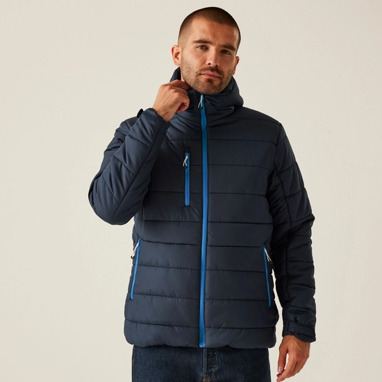 Men's Navigate Thermal Jacket | Navy French Blue