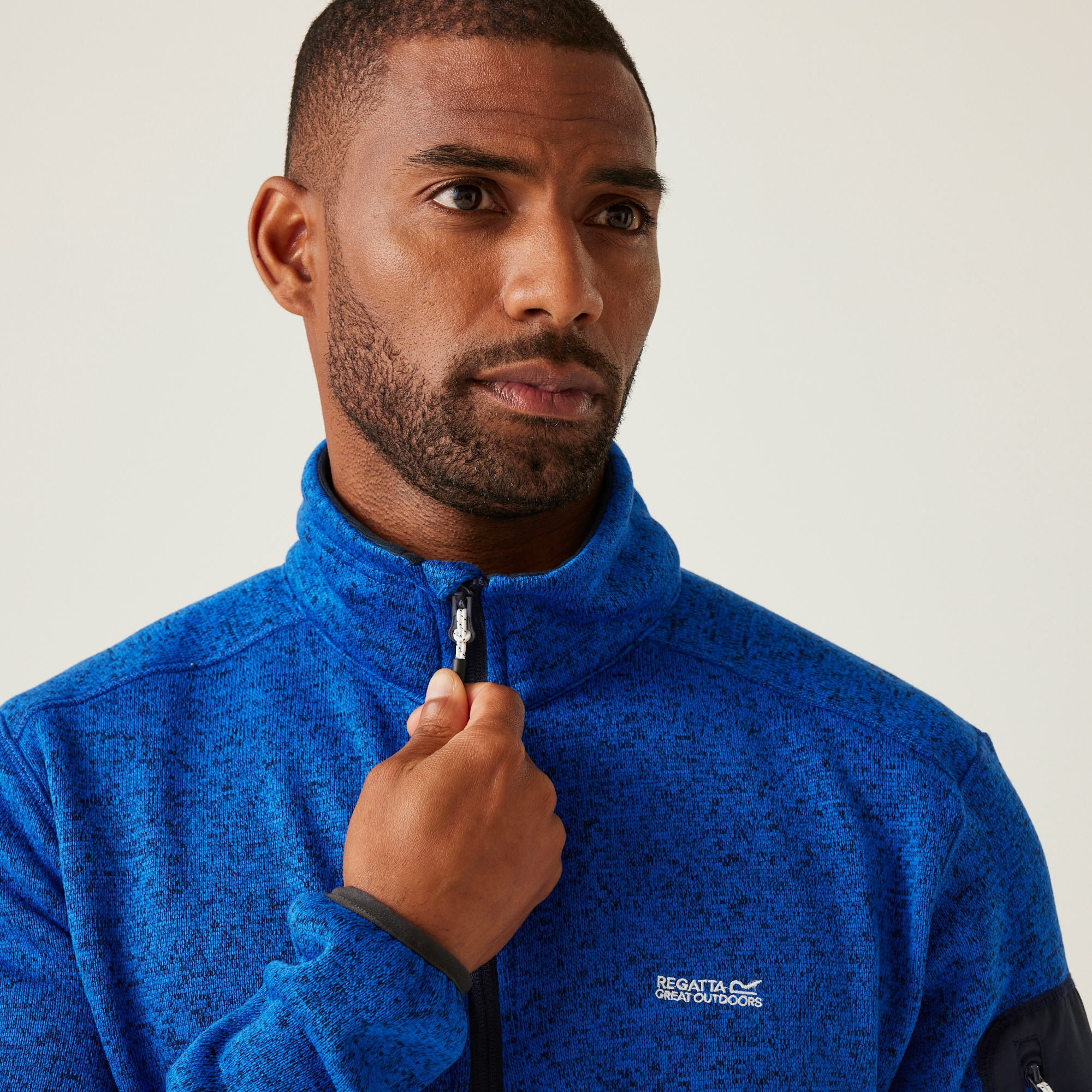 Men's Newhill Full Zip Fleece | Olympian Blue