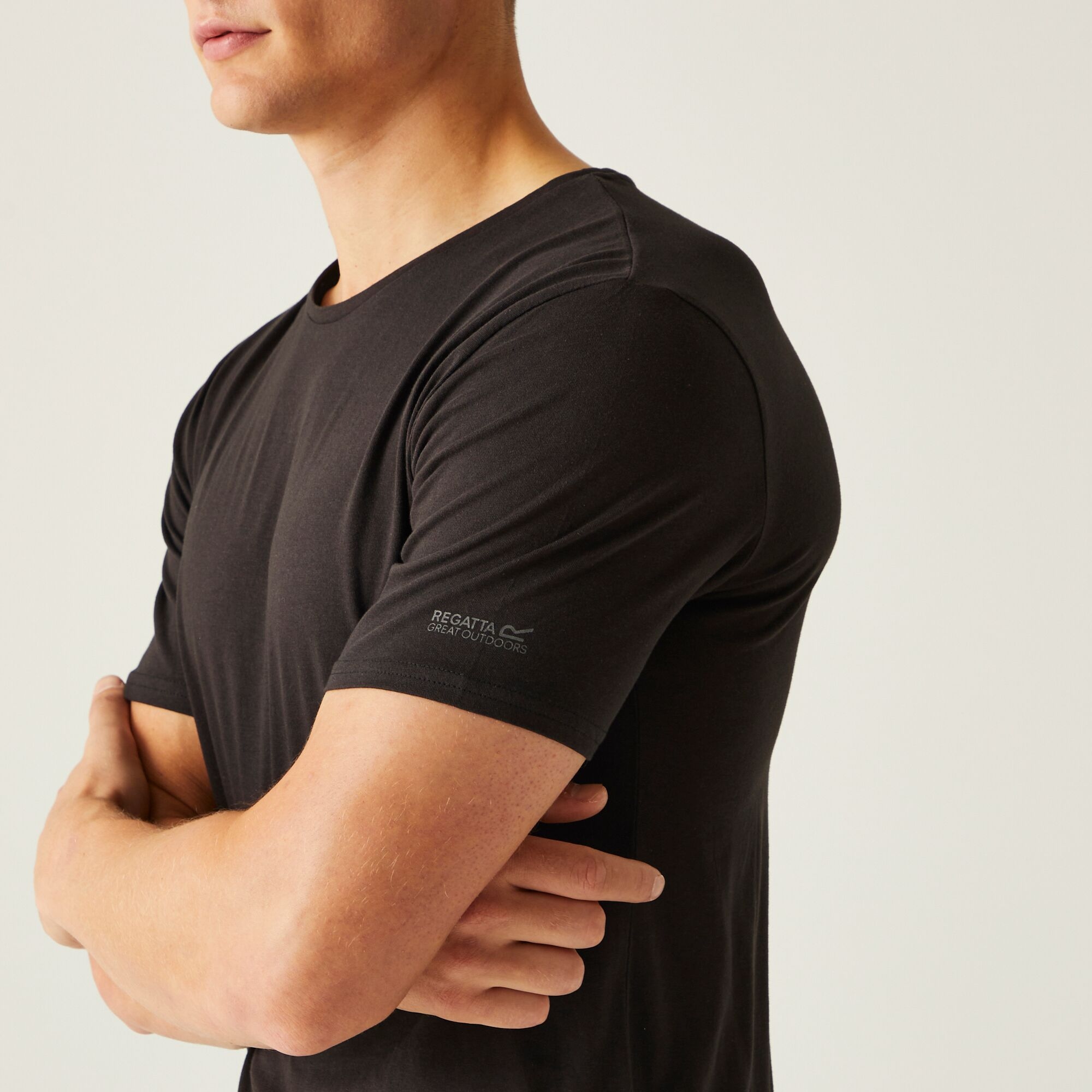 Men's Tait Lightweight Active T-Shirt | Black