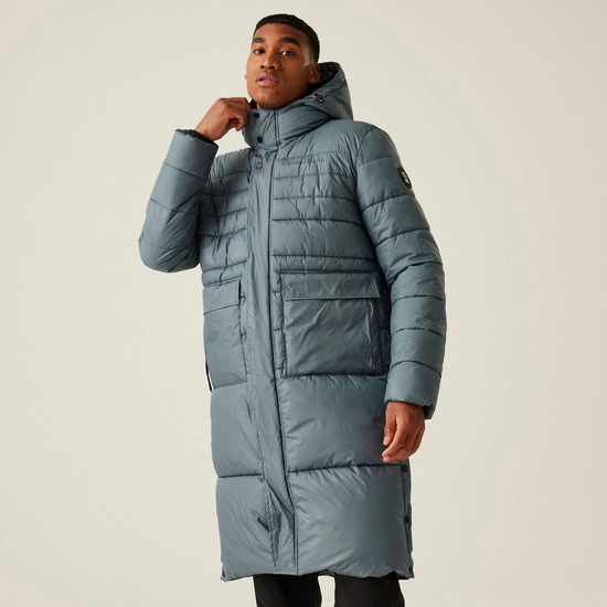 Christian Lacroix - Men's Collongues Long Padded Jacket | Stormy Weather