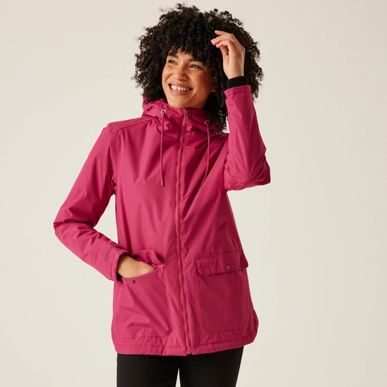 Women's Broadia Waterproof Jacket | Deep Plum