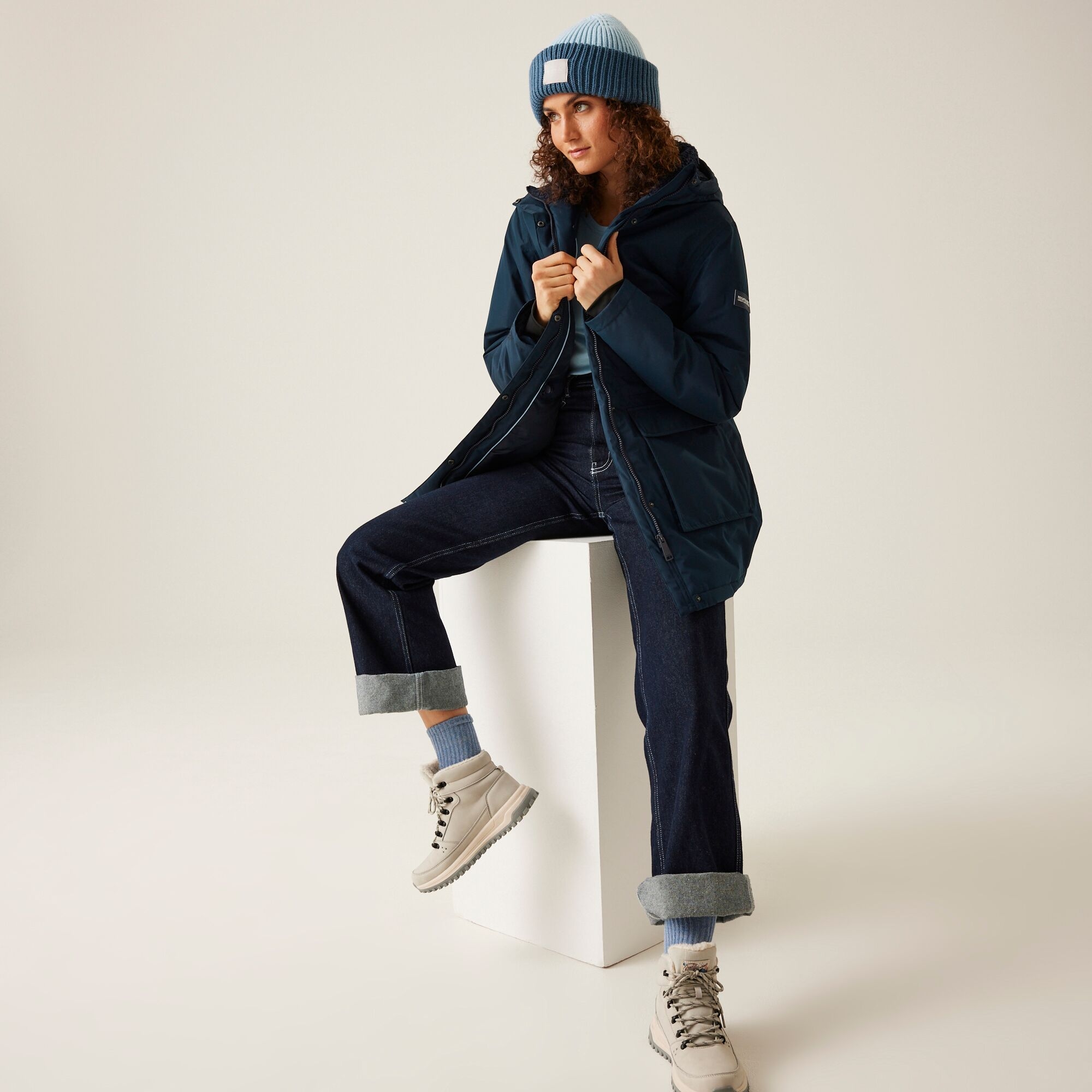 Women's Voltera Heated Jacket | Navy