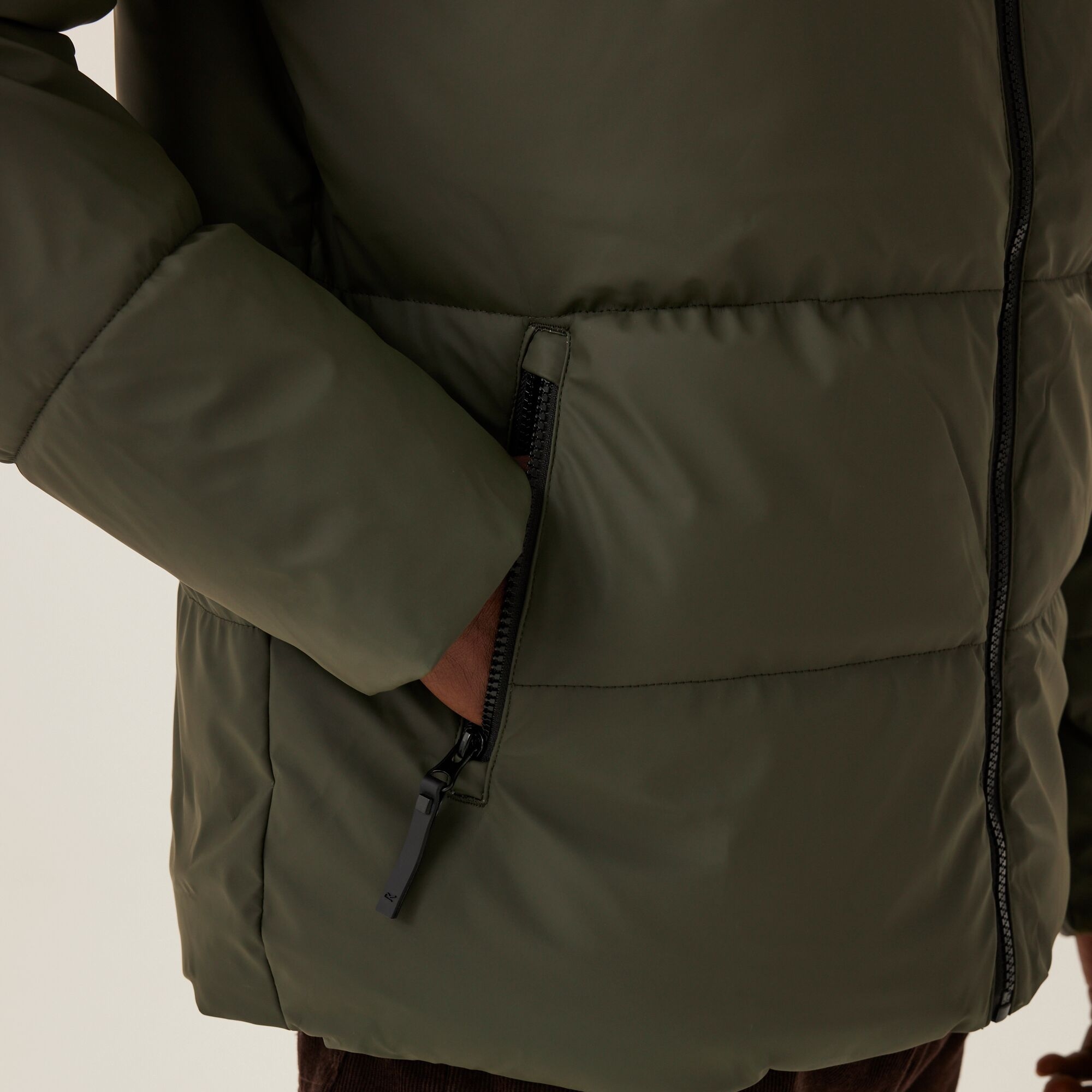 Men's Saltern Padded Jacket | Dark Khaki