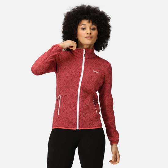 Women's Newhill Full Zip Fleece | Quiet Green Seal Grey