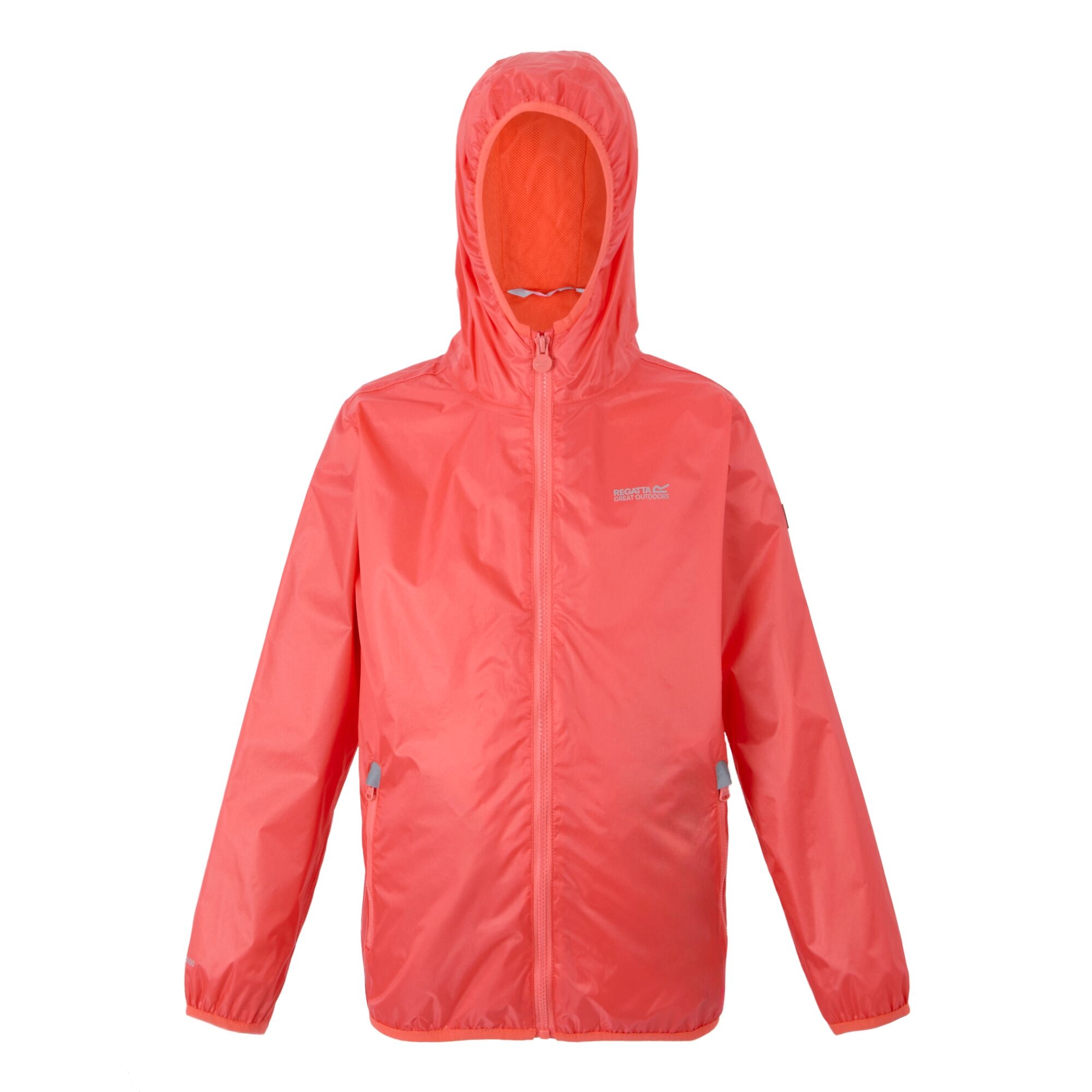 Kids' Lever II Waterproof Packaway Jacket | Peach Bloom