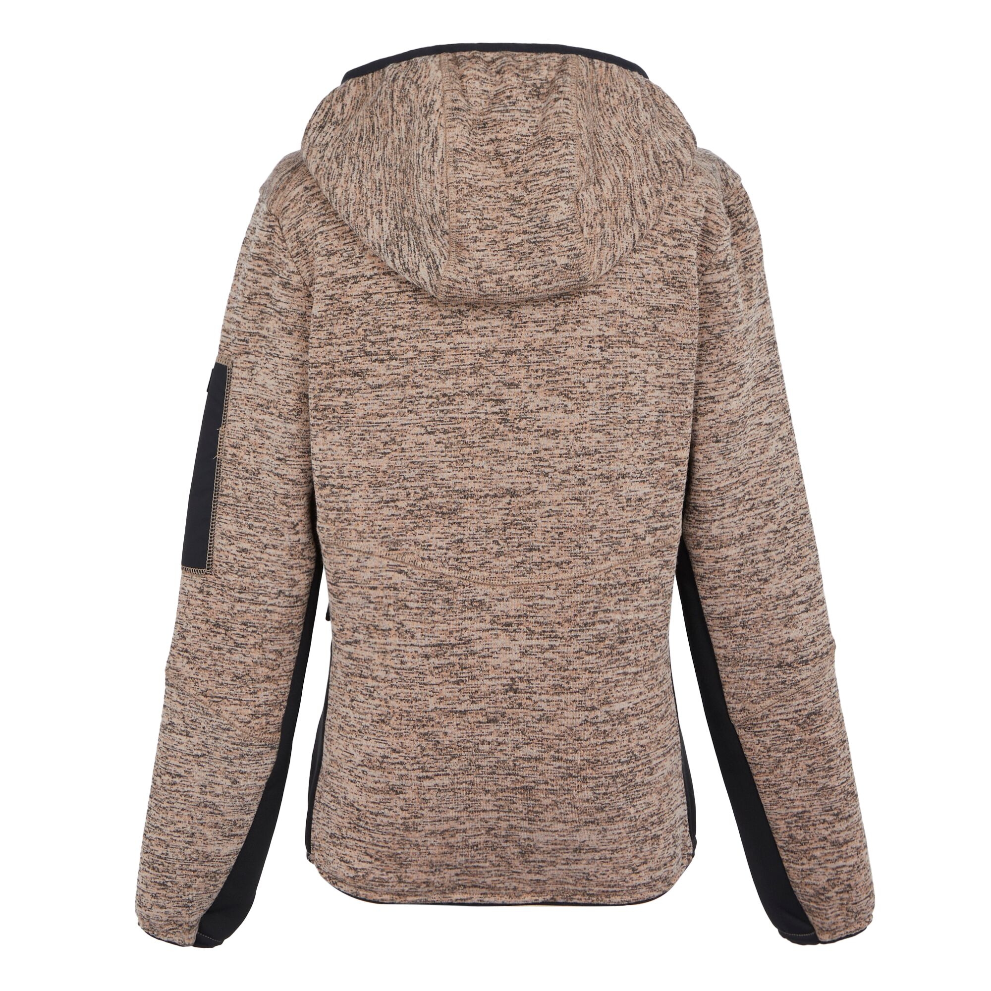 Women's Kemilia Full Zip Fleece | Warm Taupe Black