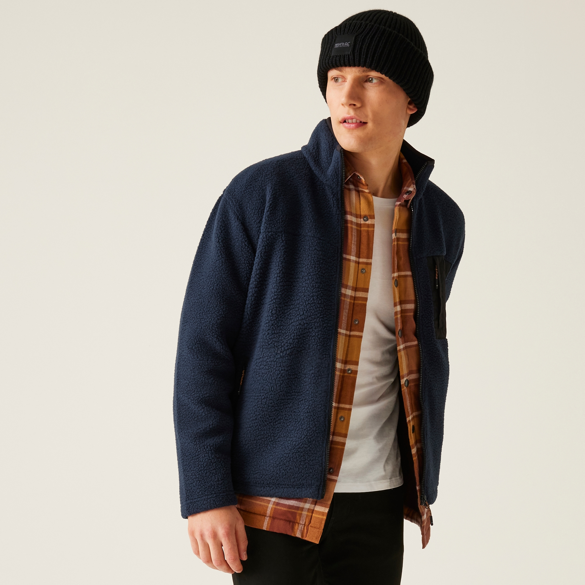 Men's Frankie Borg Fleece | Navy