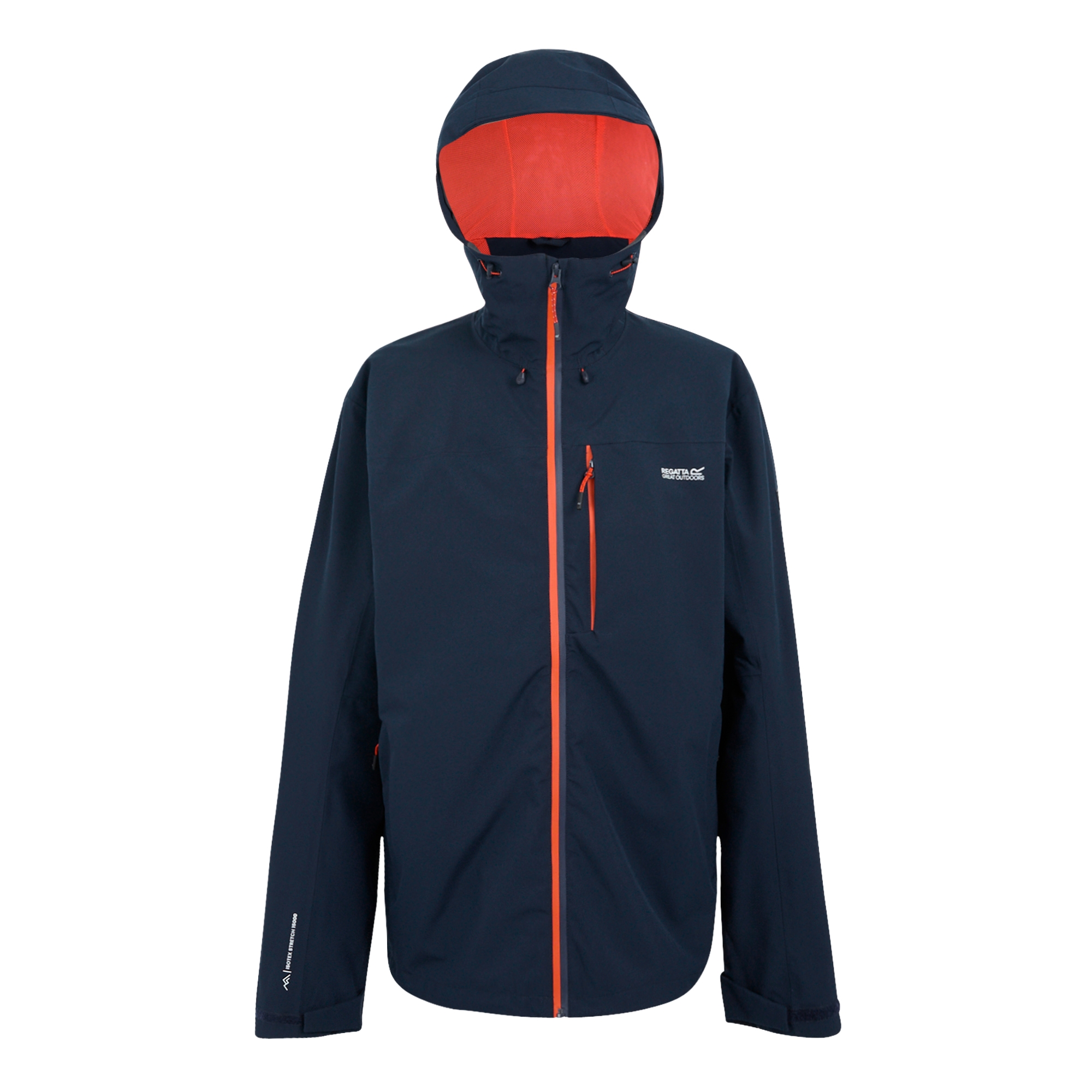 Men's Birchdale II Waterproof Jacket | Navy Tangerine Tango
