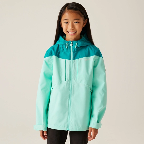 Kids' Highton VI Waterpoof Jacket | Seal Grey Cloudy Grey Black