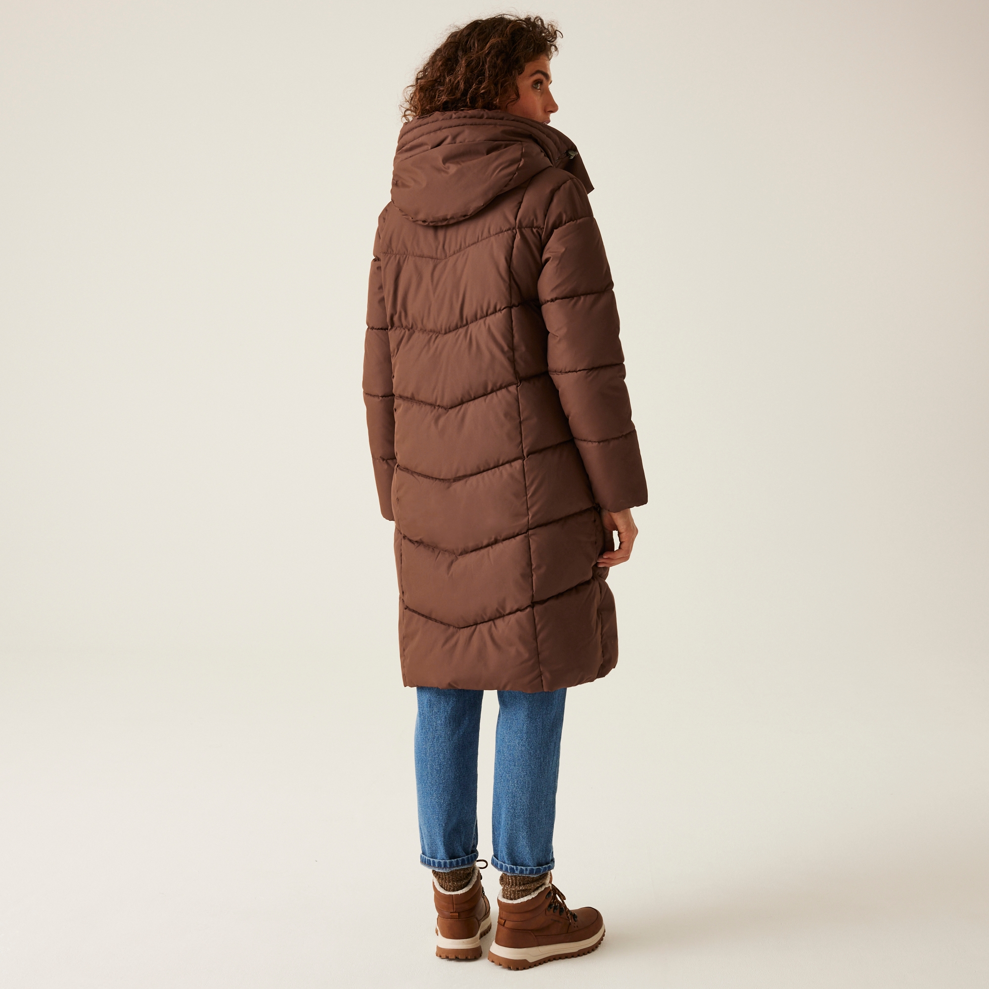 Women's Nurie Quilted Jacket | Dark Brown