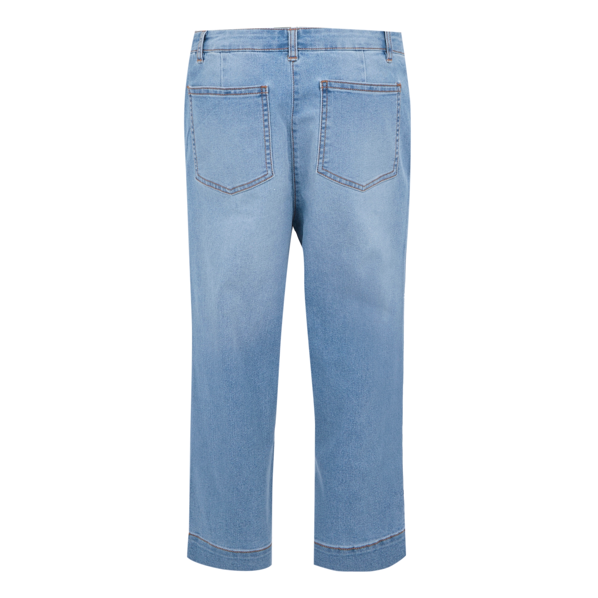 Women's Bayletta Capri Trousers | True Denim Light Blue