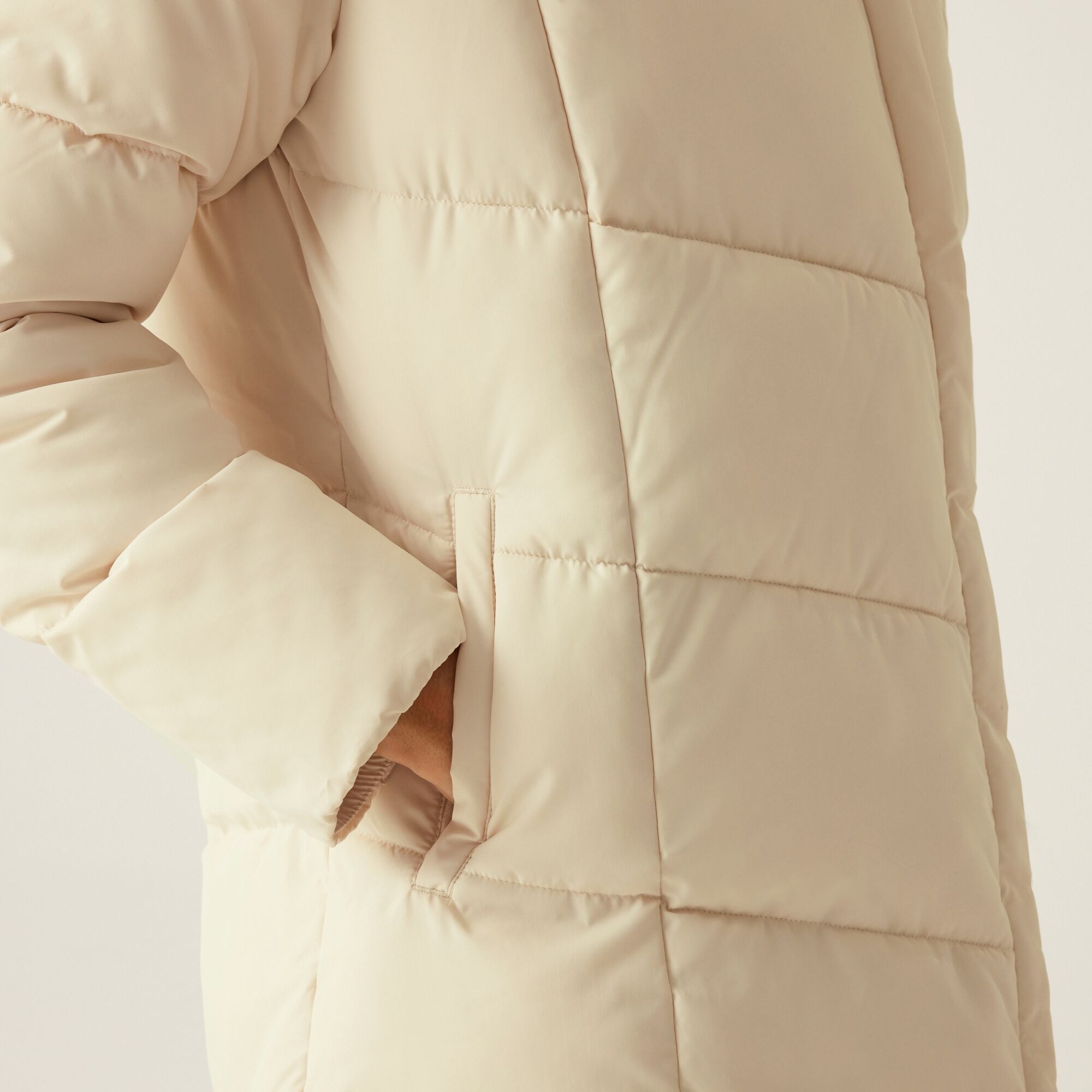 Women's Nurie Quilted Jacket | Light Vanilla
