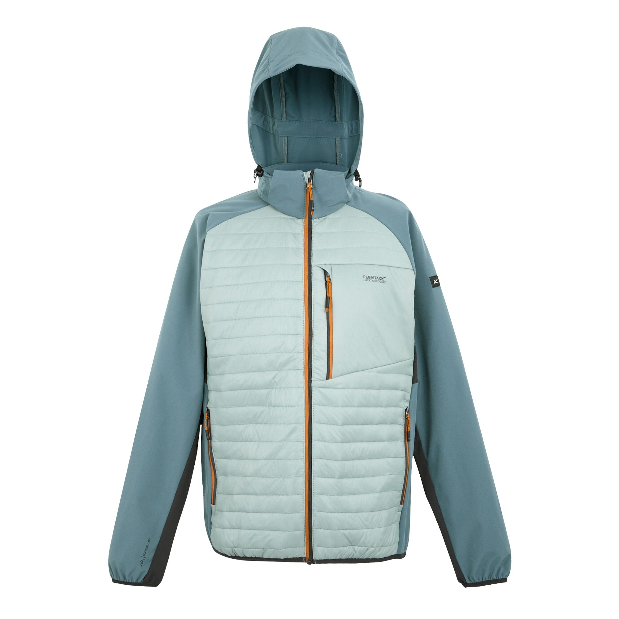 Men's Pro Hybrid II Jacket | Glacier Stormy Weather Ash Fox