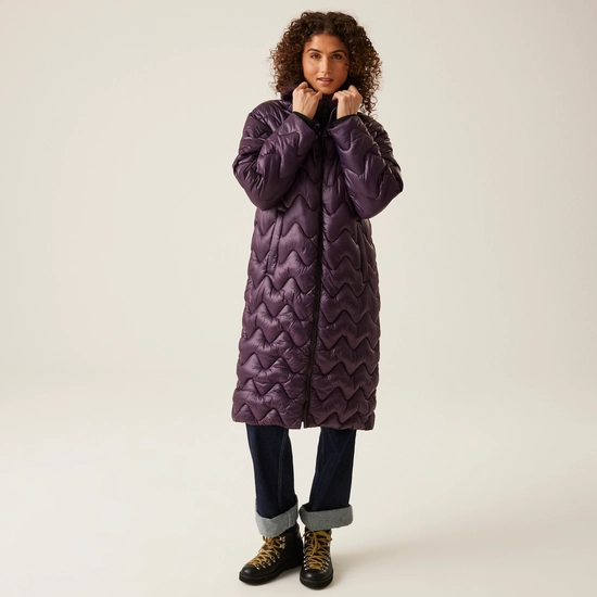 Women's Cambrie II Quilted Jacket | Deep Plum