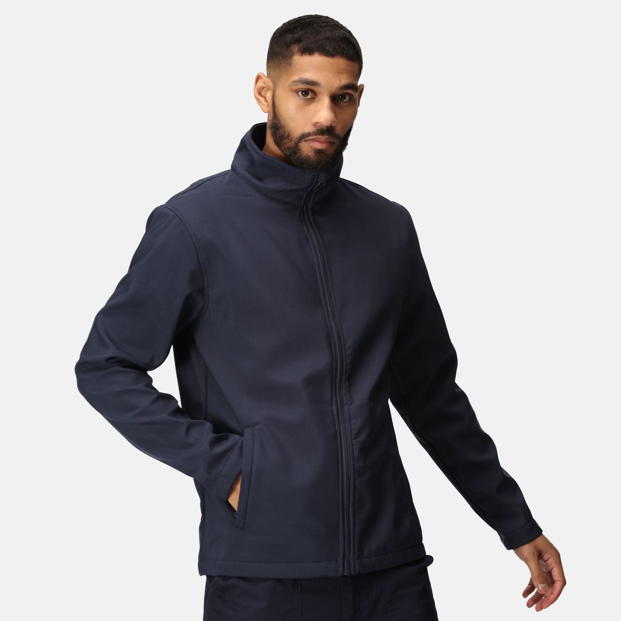 Men's Ablaze Printable Softshell Jacket | Navy