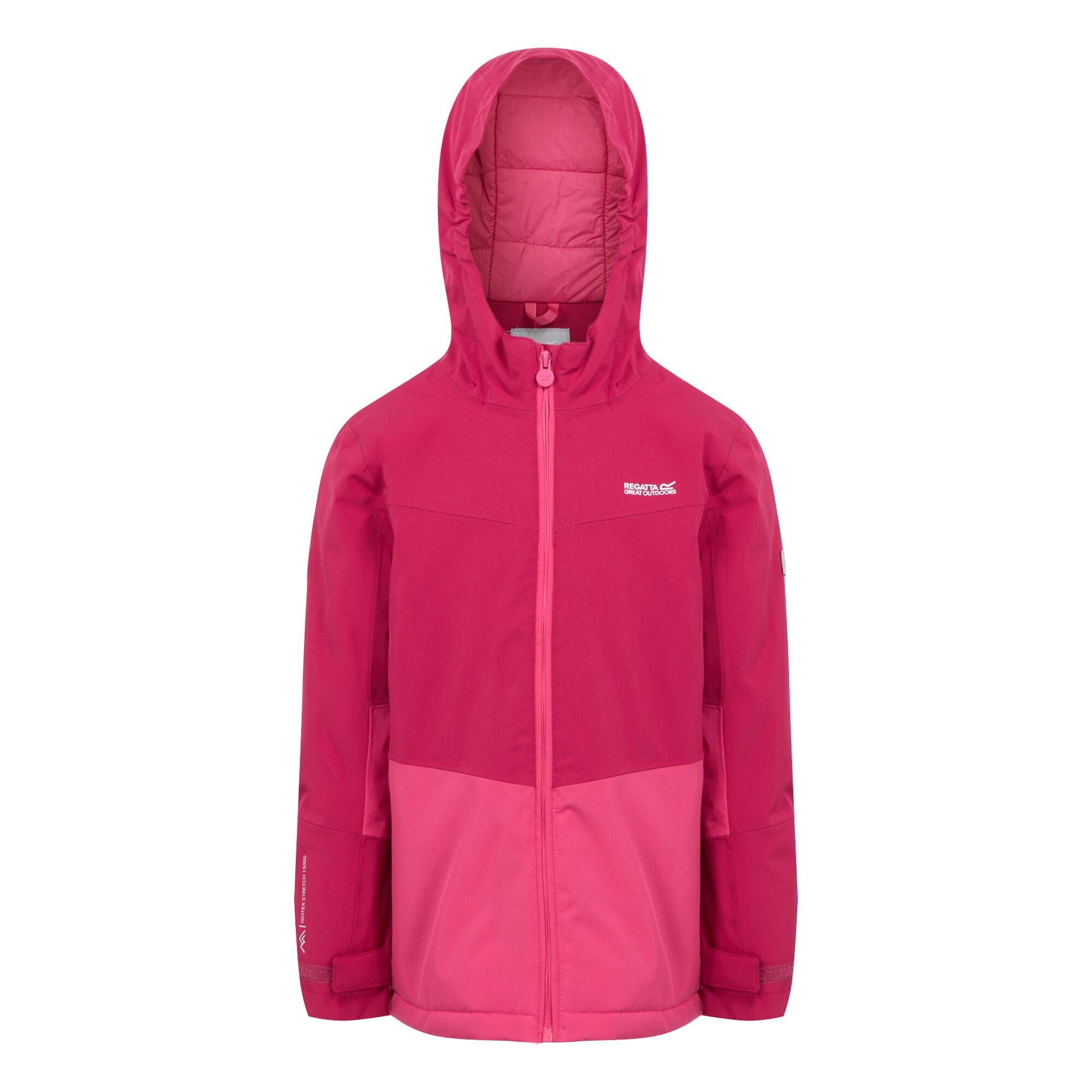Kids' Highton V Padded Jacket | Deep Pink Hot Pink