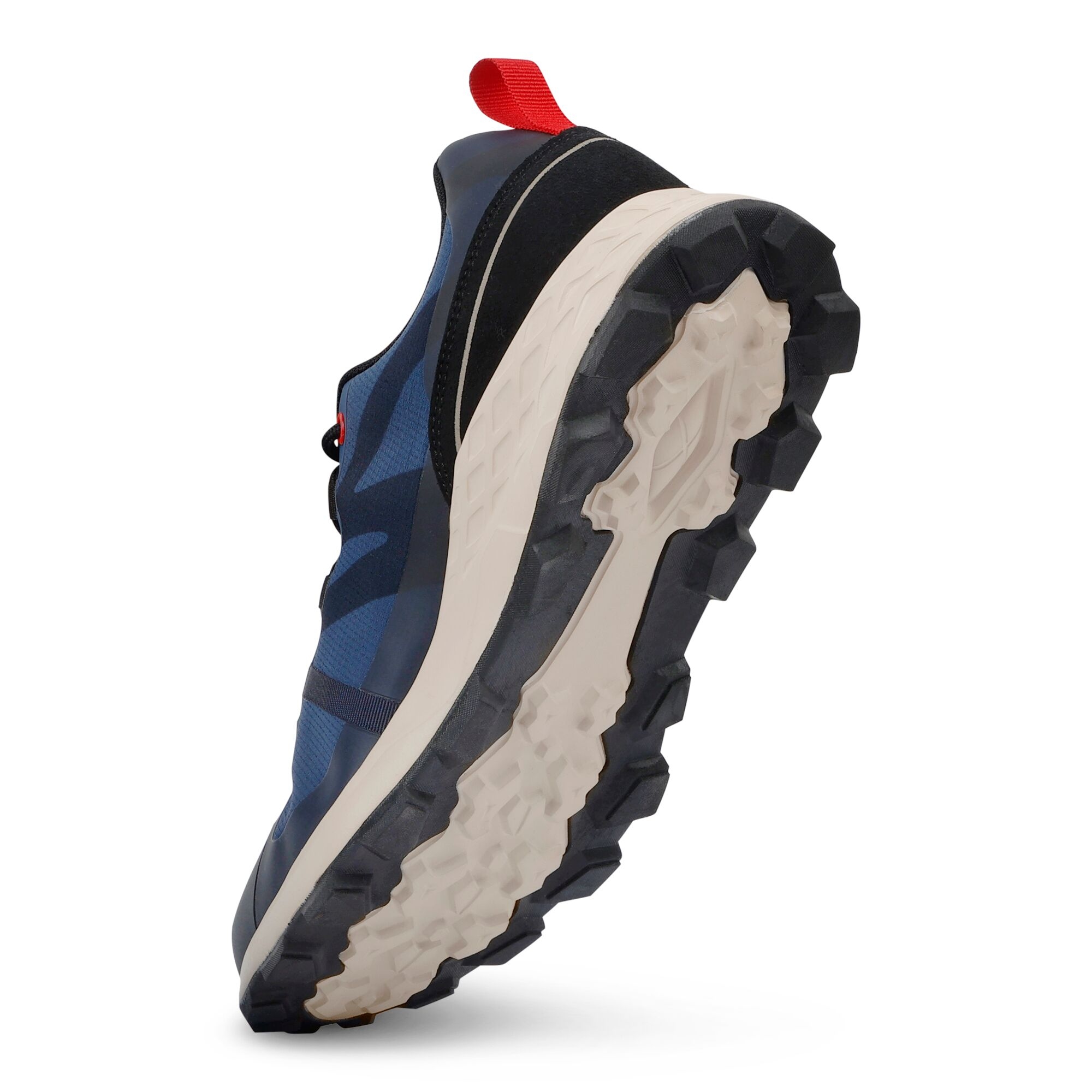 Men's Leighton Trainers | Dark Denim Poppy Red