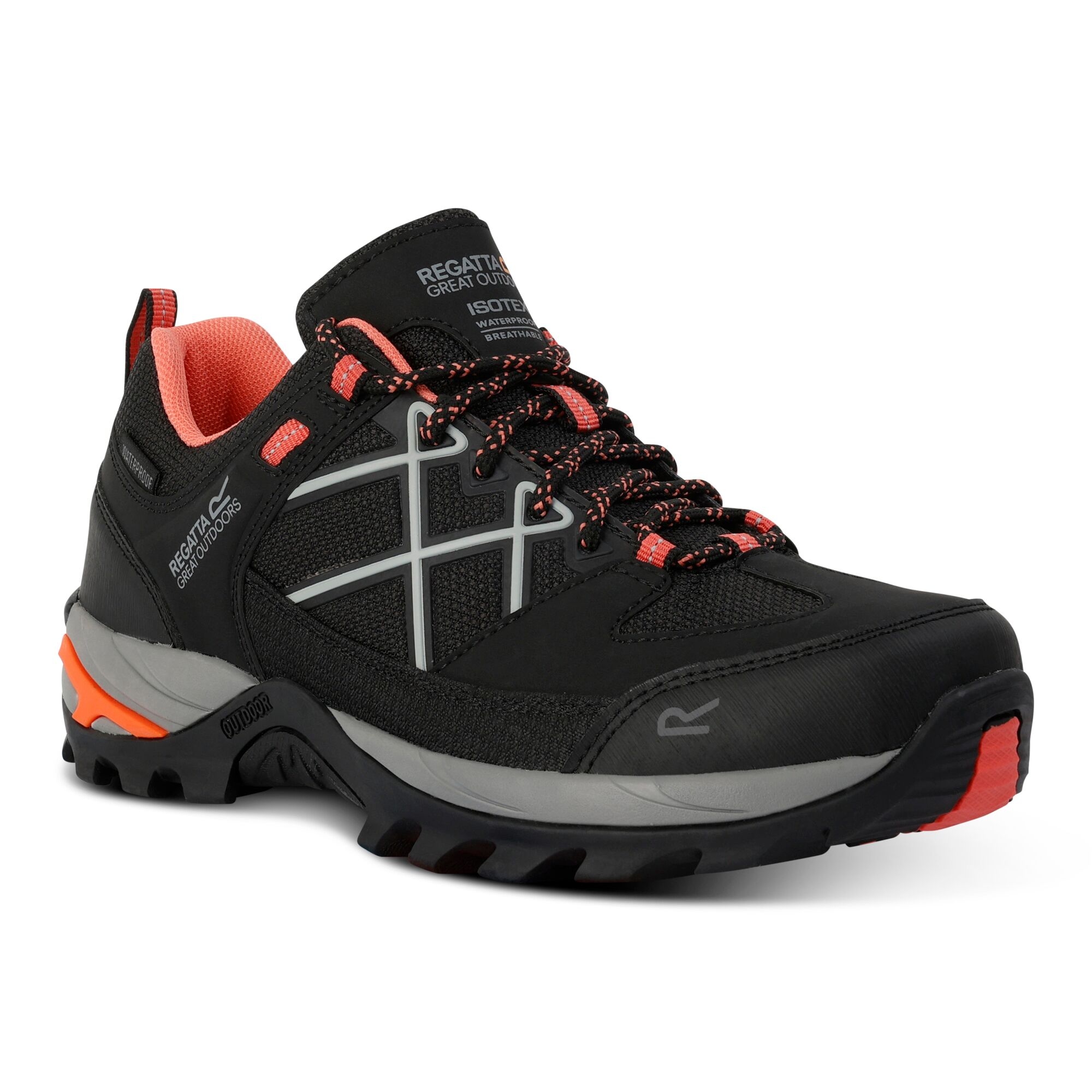 Women's Samaris III Low Walking Shoes | Black Satsuma