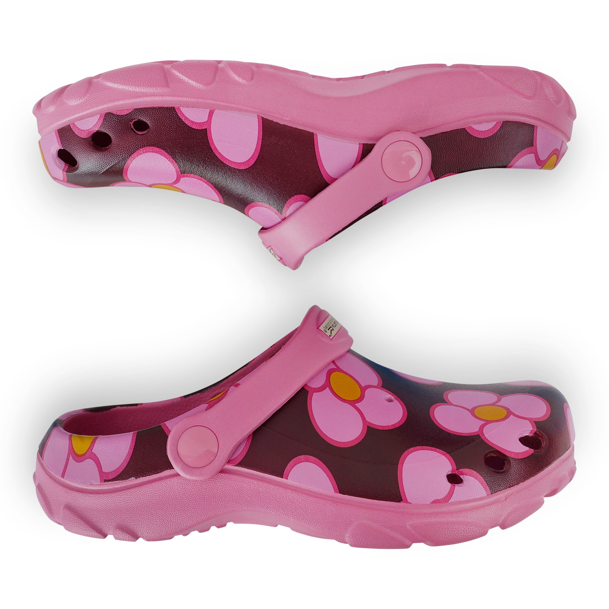 Kids' Orla Kiely Clog | Spinning Flower Morello