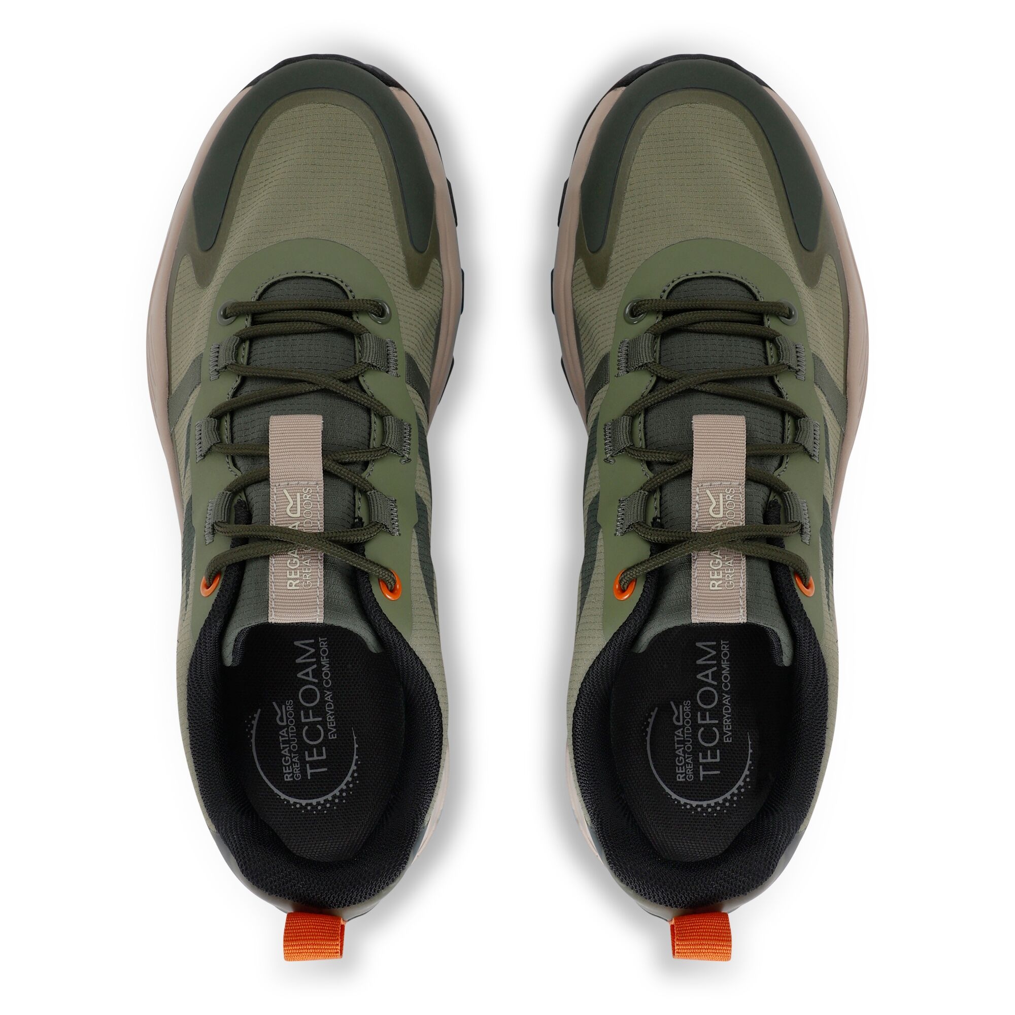 Men's Leighton Trainers | Dark Khaki Fox