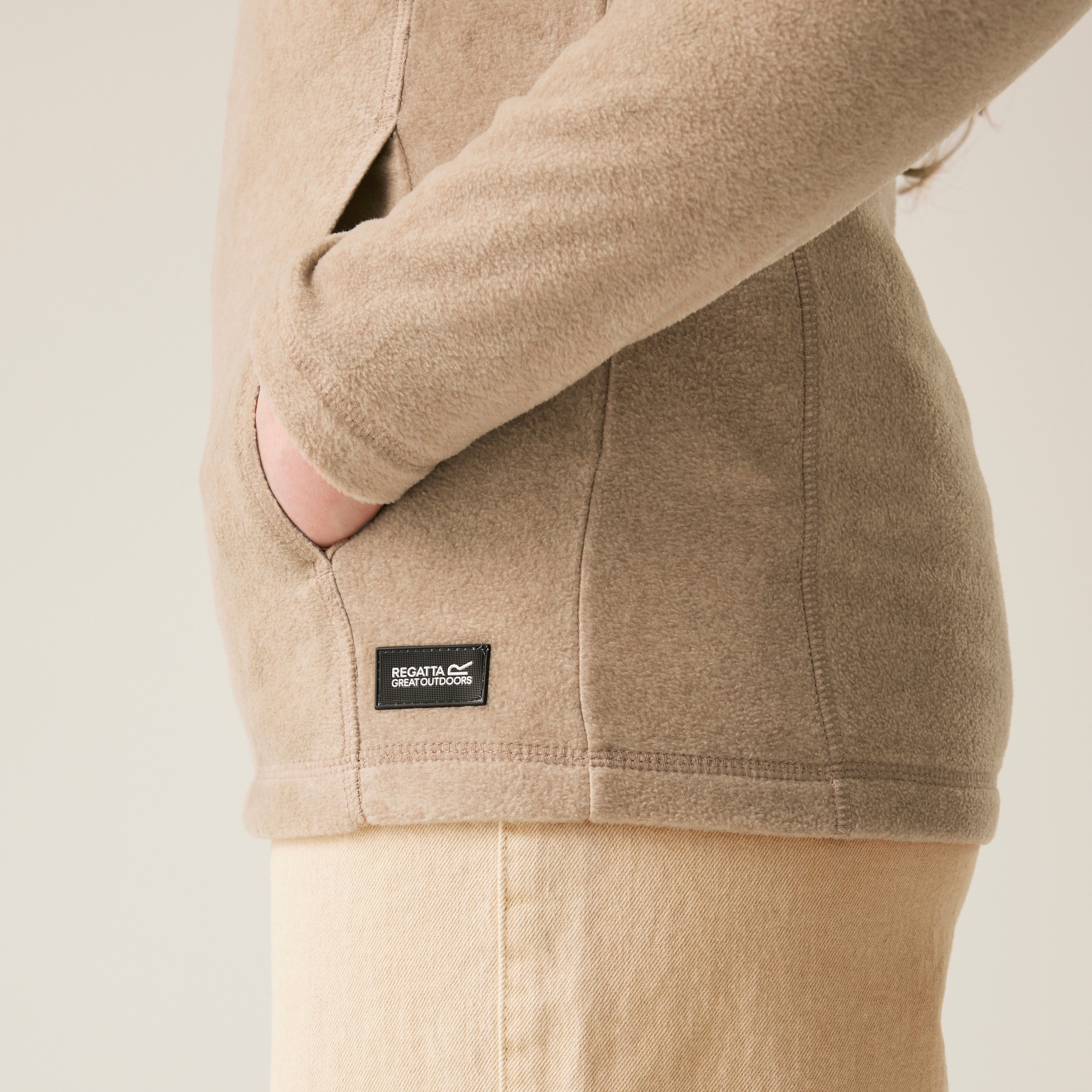 Women's Mayse Full Zip Fleece | Warm Taupe