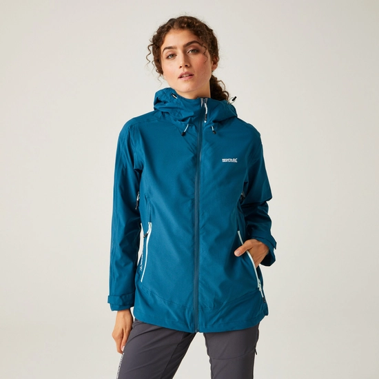 Women's Okara Waterproof Jacket | Nephrite Green Camo Green