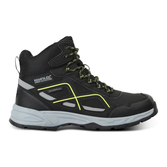 Men's Vendeavour Walking Boots | Dark Khaki Lime punch