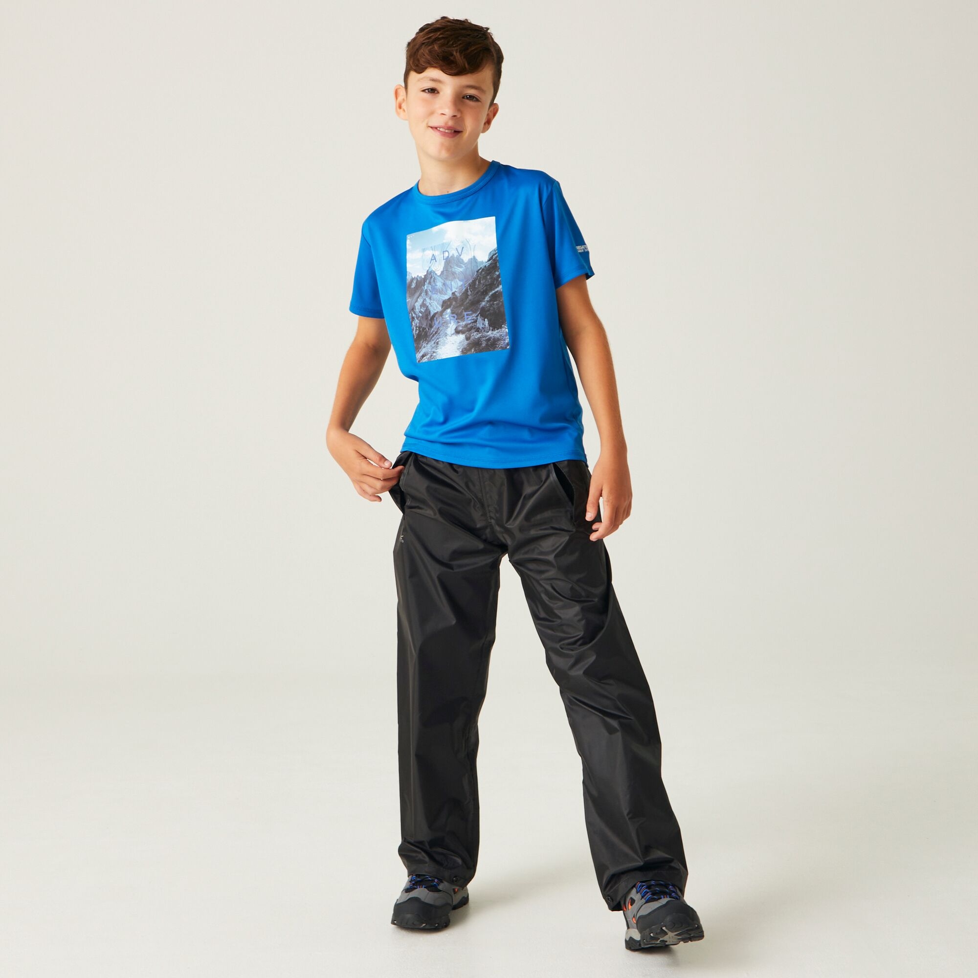 Kids' Stormbreak Waterproof Overtrousers | Black