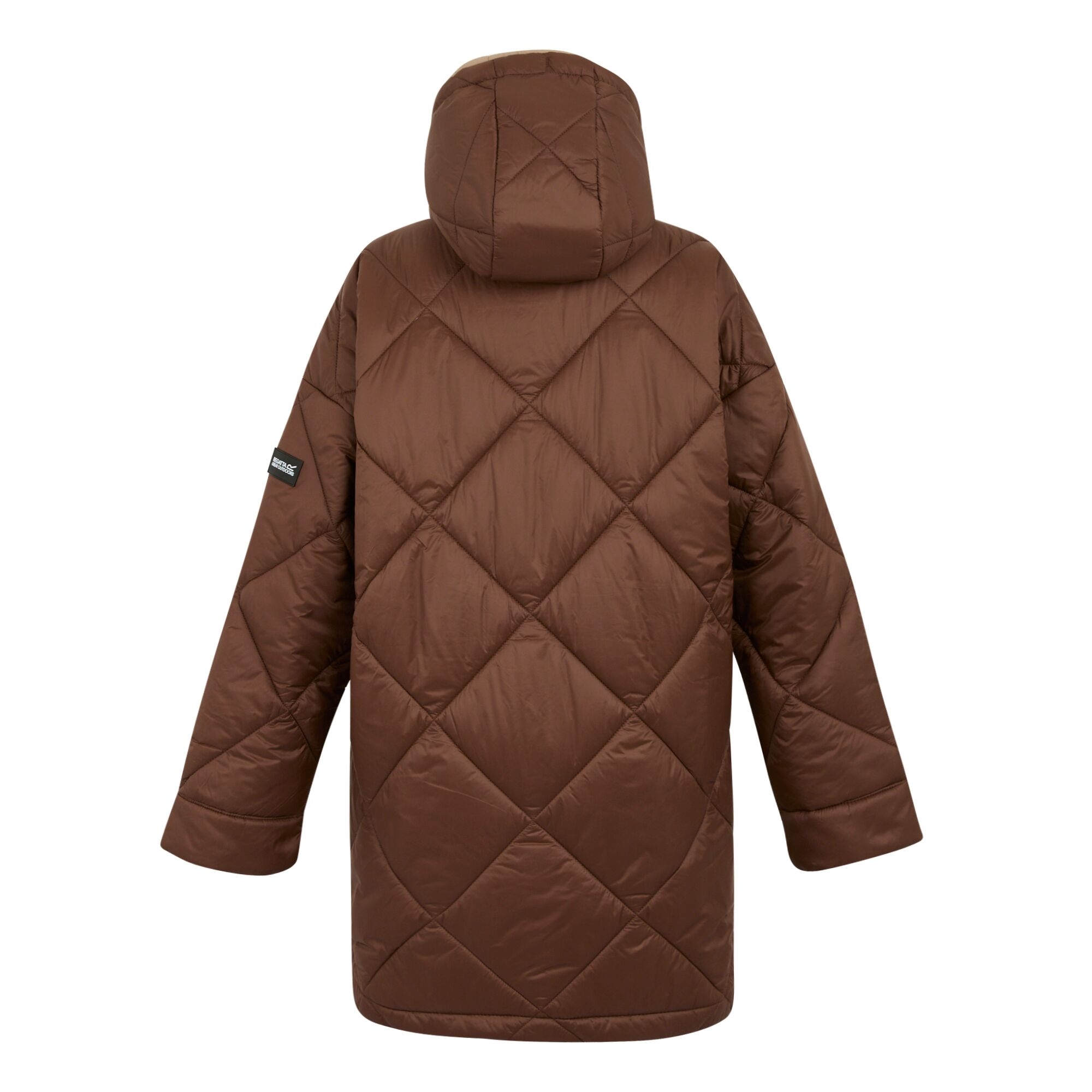 Women's Emila Quilted Jacket | Dark BrownWarm Taupe