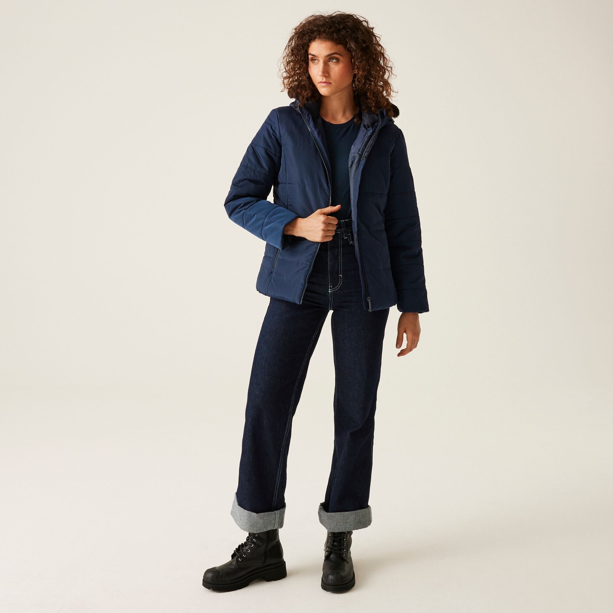 Women's Winnie Quilted Jacket | Navy