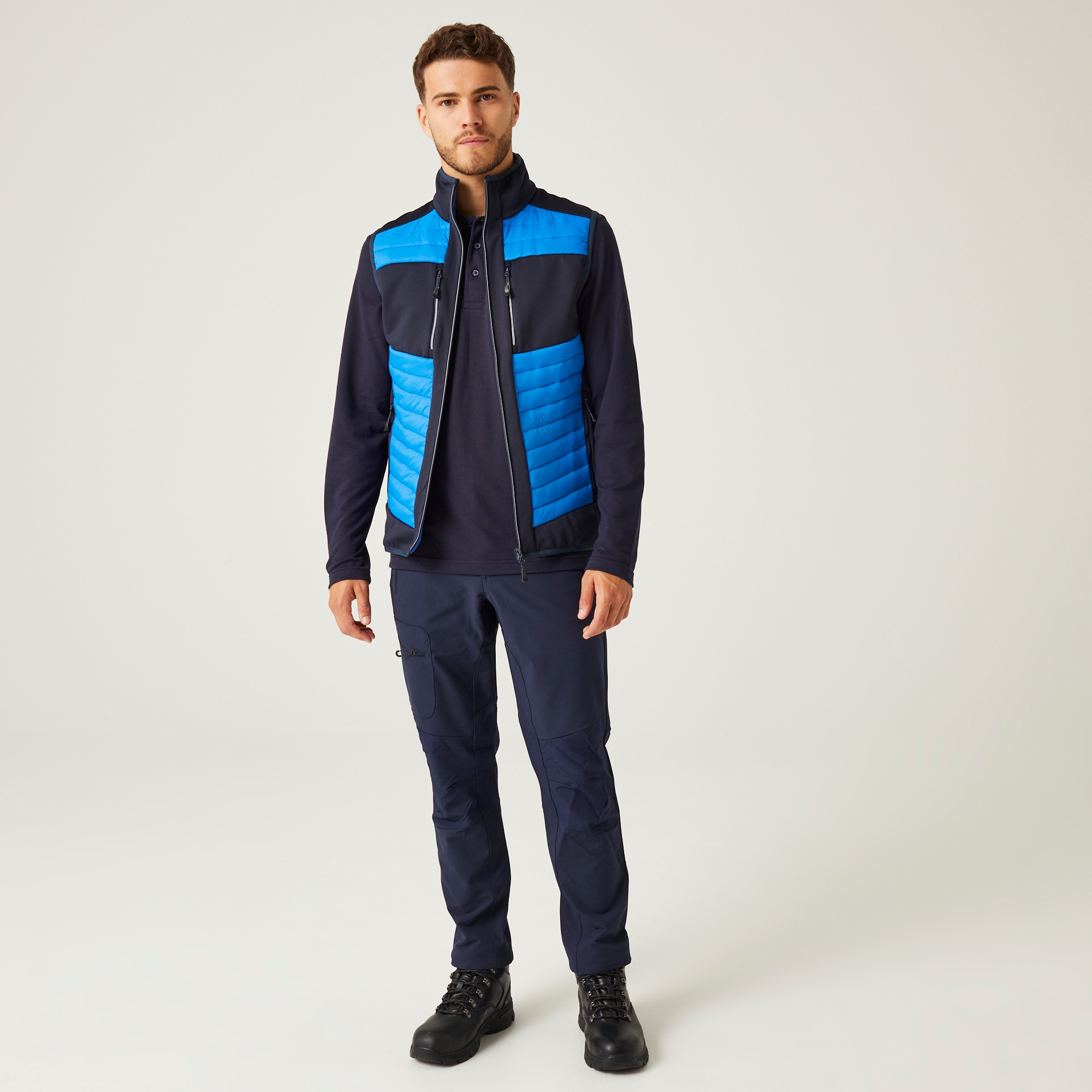 Men's E-Volve Thermal Hybrid Bodywarmer | Strong Blue Navy